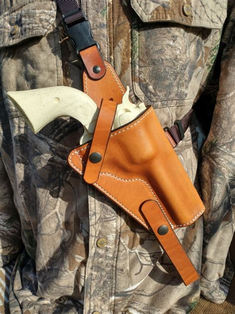 Guide Gear Brown Leather Holster For Ruger 4 