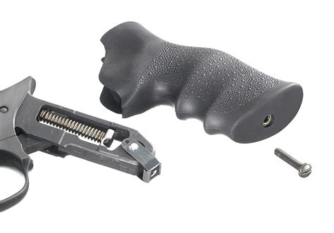 Ruger gp100 custom grips.  Disassembly of integrated subassemblies requir...