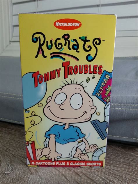 Rugrats tommy troubles vhs. Oct 15, 1996 · Rugrats - Tommy Troubles. Country: United States Media Type: VHS Manufacturer: Paramount Home Entertainment Running Time: unknown Release Date: 10/15/1996 