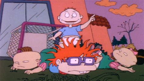 "Big Showdown" is a Season 6 episode of Rugrats. Tommy Dil Chuckie Phil Lil Spike Reptar Stu Didi Betty Goober Man Goober Reptar 9 Alien Announcer 6 The episode opens with Stu, Tommy, and Dil watching a Reptar movie, as he saves the city from a giant robot ant. The boys are mesmerized by it as Didi comes home in the pouring rain, telling Stu that the boys are supposed to be in bed to keep with ...