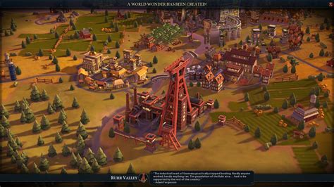 Civilization 6 has many victory conditions, one of those being Science. This guide will show players how to set up early for a Science Victory. ... Try to build the Ruhr Valley wonder, which improves the production of all mines in the city it's built-in. Petra grants +2 production to all desert tiles in its city, which will combo well with Ruhr .... 