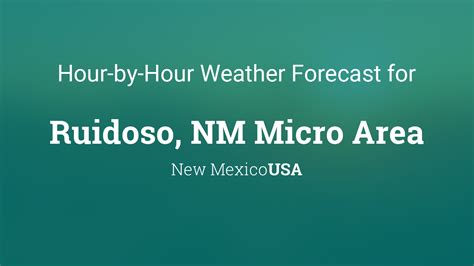 Ruidoso weather hourly. Hourly Local Weather Forecast, weather conditions, precipitation, dew point, humidity, wind from Weather.com and The Weather Channel 
