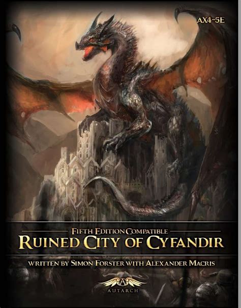 Ruined City of Cyfandir 5E - Autarch DriveThruRPG.com