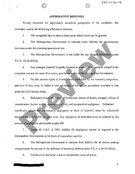 Rule 8.03: Affirmative Defenses. Tennessee Administrative …