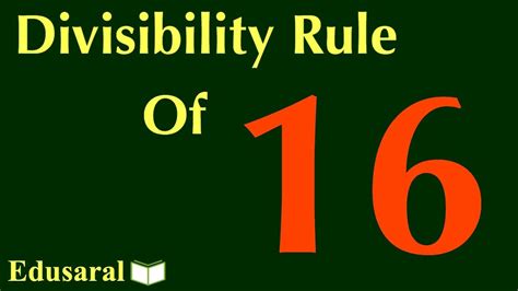 Rule of 16. Things To Know About Rule of 16. 