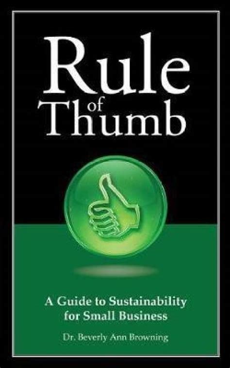 Rule of thumb a small business guide to developing mission. - Handbücher für rasen und garten von sears.