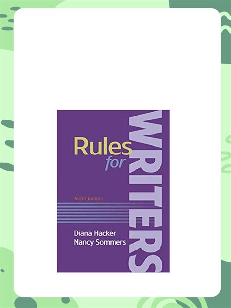 Rules for writers 9th edition free.  Embracing eBook Trends Integration of Multi...