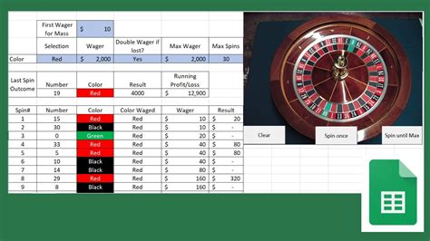 Rulet excel