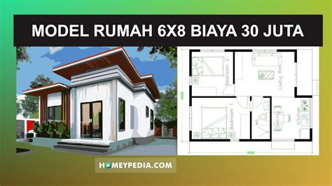 Rumah 6x8 biaya 30 juta 【Pembaruan 2024】