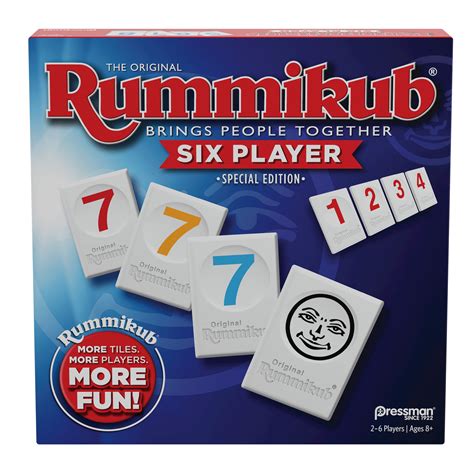 Game: Rummikub. On your turn, roll the 9 special dice, then keep the ones you think will help you form either groups or runs. Next, you get to roll some or all of your dice two more times. At the end of three rolls, you score points for each die you have used to make groups or runs. And if you roll a Joker, you have a better chance to earn ...