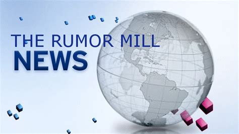 Rumor mills news. Please consider a monthly subscription to Rumor Mill News!! RMN is an RA production. The only pay your RMN moderators receive comes from ads. If you're using an ad blocker, please consider putting RMN in your ad blocker's whitelist. Serving Truth and Freedom Worldwide since 1996 Politically Incorrect News 