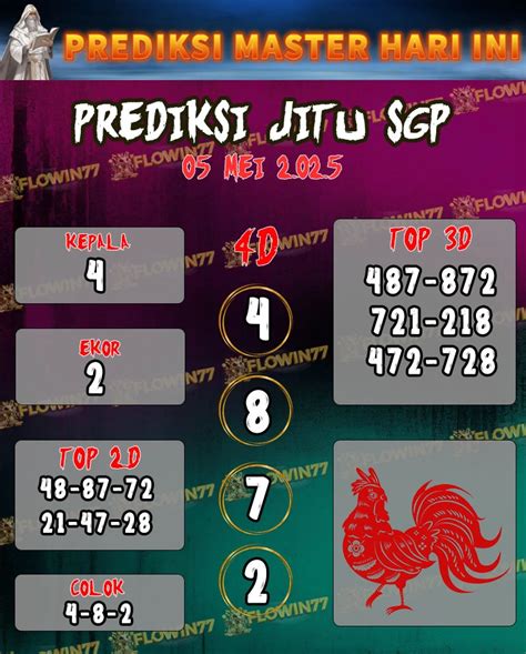 Rumusan togel sabtu 4 mei singapore. Jam result sgp hari.