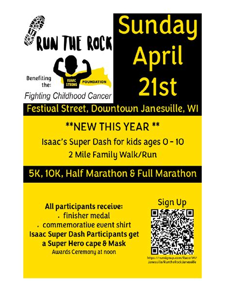 Run The Rock for Isaac Strong Foundation presented by TDS