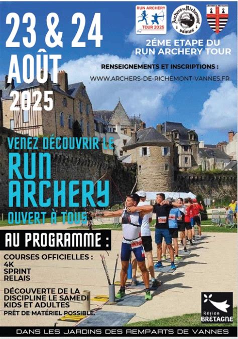 Run archery 2025.  &Agrave; l&rsquo;image du biathlon, le Run Archery est une discipline ...