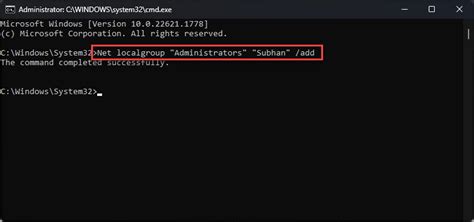 Run command as another user.  Only members of the Administrators group on the ...