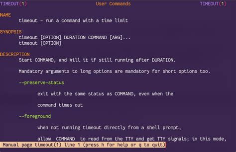 Run command with time limit in Linux - GeeksforGeeks