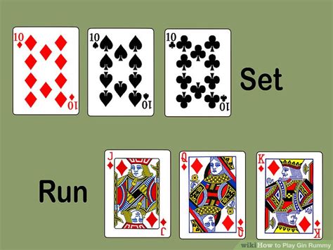 Run in gin rummy