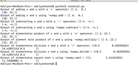 Run python script. 