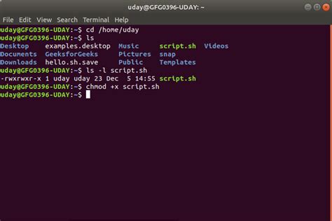 Run shell script in ubuntu.  Any happy fun command to open this dialog (. .  The dialog can als...