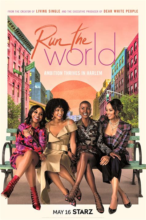 Run the world imdb. A comedy, the Run the World TV series was created by Leigh Davenport and stars Amber Stevens West, Andrea Bordeaux, Bresha Webb, Corbin Reid, Stephen Bishop, Tosin Morohunfola, Erika Alexander, Nick Sagar, and Jay Walker, with Tonya Pinkins guesting. The show follows a group of Black women -- vibrant, fiercely loyal best friends -- who work ... 