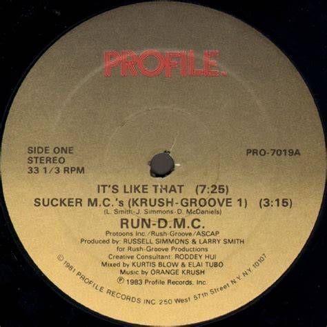 Run-dmc it's like that lyrics
