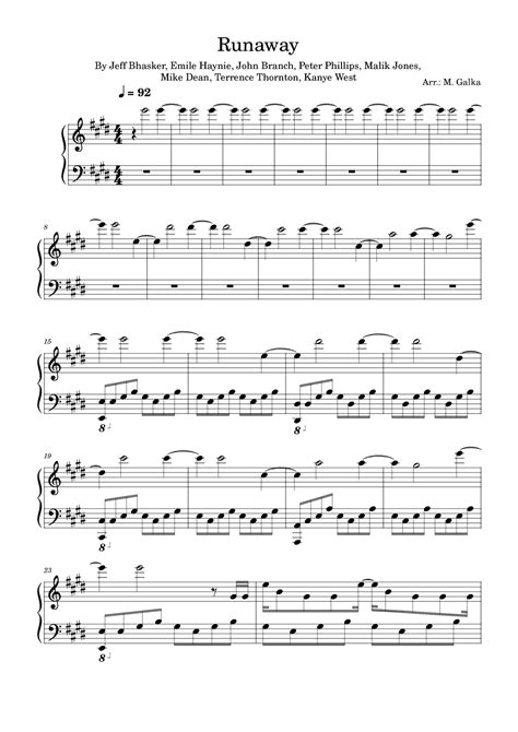 Runaway piano notes. Aurora - All My Demons Greeting Me as a Friend. Publishing administered by: EMI Music Publishing. Musicnotes Pro. Runaway sheet music by AURORA. Sheet music arranged for Piano/Vocal/Guitar in A Minor (transposable). SKU: MN0233496. 
