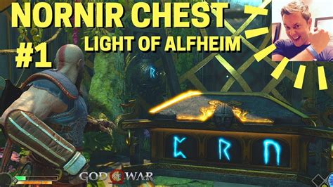 The “N” looking rune is right above it, while the “C” and “R” runes are just outside straight and to the right - be sure to hit them fast to unlock the chest. advertisement Alfheim .... 