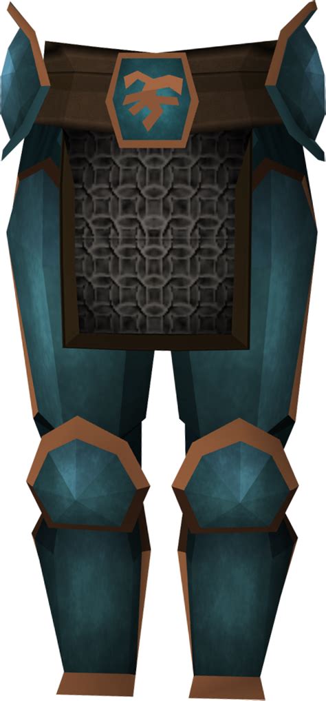 They are rune platelegs that have been upgraded twice. They can be made at a forge and anvil using 6 rune bars and rune platelegs + 1 , requiring 1,800 progress to complete, granting a total of 1,440 Smithing experience.. 
