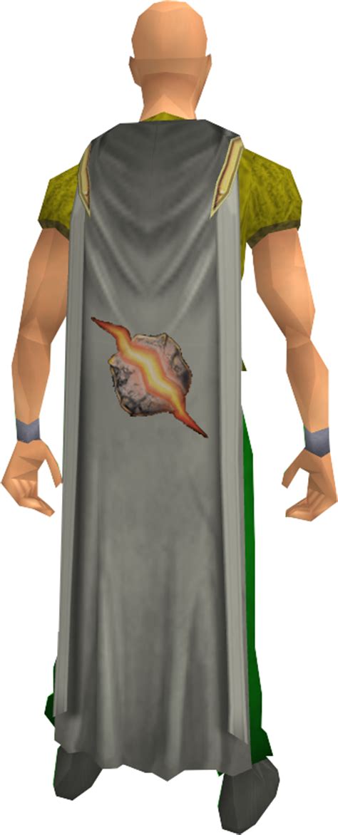 9765. The runecraft cape is a Cape of Accomplishment that may only be acquired and worn by players who have achieved the maximum level in the Runecraft skill, 99. Once players have trained to this level, they may purchase the cape from Aubury, located in his rune shop in east Varrock - south of the bank - for which a fee of 99,000 coins is charged.. 