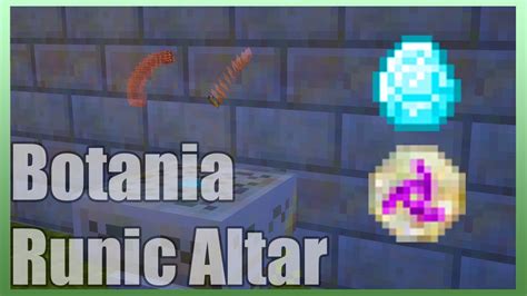 On the botania subreddit, I learned that you can have a spreader extract mana from a pool, which has the same effect that I wanted. Reply ... Put the spreader directly adjacent to the runic altar (to lessen the distance travelled by the burst). Put a composite Velocity+Potency lens on it to increase the mana transfer rate and burst capacity.. 