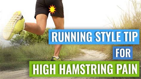 Running Tips for High Hamstring Tendinopathy - YouTube