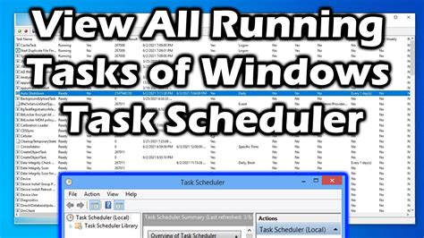 Running a task schedule as a different user