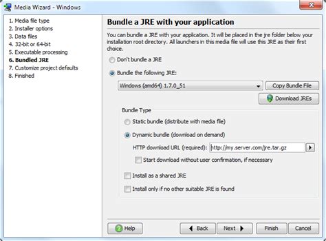 Running install4j on 64bit JRE in Win Stack Overflow.