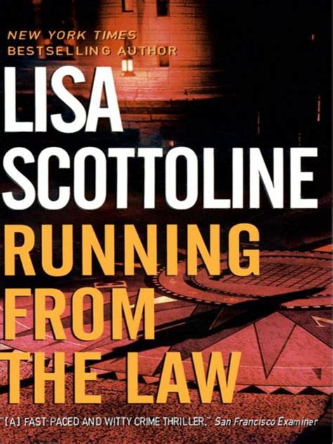 Read Online Running From The Law By Lisa Scottoline
