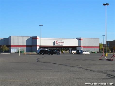 Runnings fleet farm bismarck. 11:25 a.m. - Rumors during the past several months have put everything from Circuit City to Gander Mountain to Scheels Sports in the Wal-Mart building on south Washington Street in 