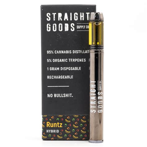 Runtz Disposable Vape Pen (Straight Goods) Herb Approach