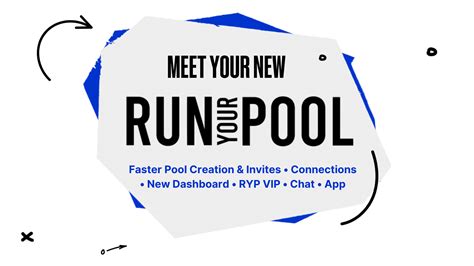 Join your pool in minutes on the premier