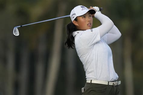 Ruoning Yin, Nasa Hataoka share lead with 63s at LPGA season finale in Florida