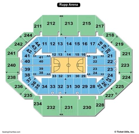 Photos Basketball Seating Chart NEW Sections Comments Tags. « Go left to section 232. Go right to section 230 ». Section 231 is tagged with: at center court. tphaer18. Rupp Arena. Kentucky Wildcats vs Georgia Bulldogs. February 28, 2007. 231.. 