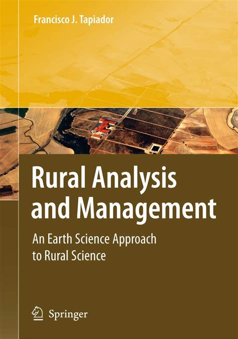 Rural Analysis And Management An Earth Science Approach To Rural Science