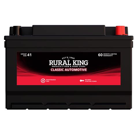 Rural King Battery Prices