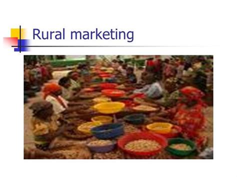 Rural Marketing Concepts with degrees of Segmentation and …