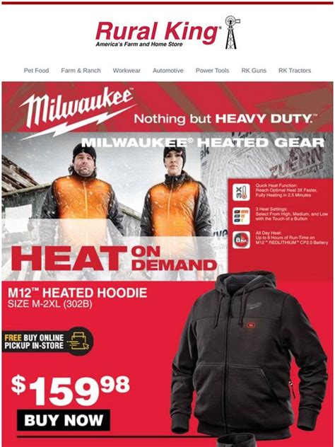 Milwaukee 2XL Camo M12 Heated Jacket Kit. <p>Powered by M12™ REDLITHIUM™ Battery Technology, Milwaukee® M12™ Heated ToughShell™ Jackets use carbon fiber heating elements to create and distribute heat to the chest, back, and front hand pockets. A one-touch LED controller allows users to select fro. Heated jackets are back in stock, $219 .... 