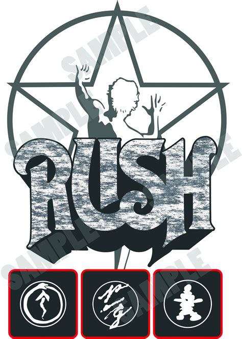 Rush Decal Sticker