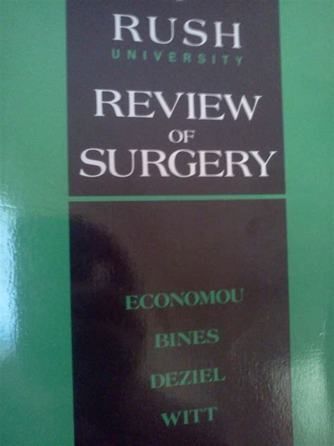 Rush University Review Of Surgery PDF - BOOK KEG