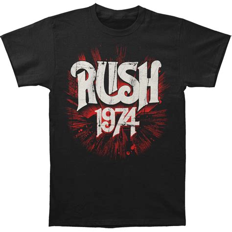 Rush t shirts. Rush T Shirt American Tour 1977 Band Logo Official Mens Sports Grey Size M. 4.1 out of 5 stars 8. $25.89 $ 25. 89. FREE delivery Mar 18 - Apr 1 . Control Industry. 