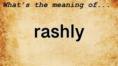 Rushly financial definition of rushly - TheFreeDictionary.com