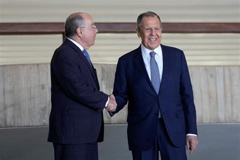 Russia’s Lavrov travels to Brazil, as Lula pushes for peace