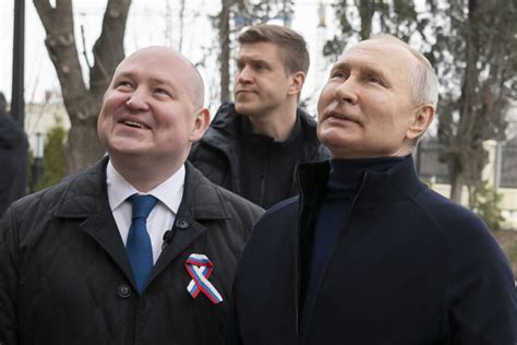 Russia’s Putin makes surprise trip to occupied Mariupol