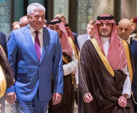 Russia’s sanctioned interior minister visits Saudi Arabia just after trip by Ukraine’s Zelenskyy